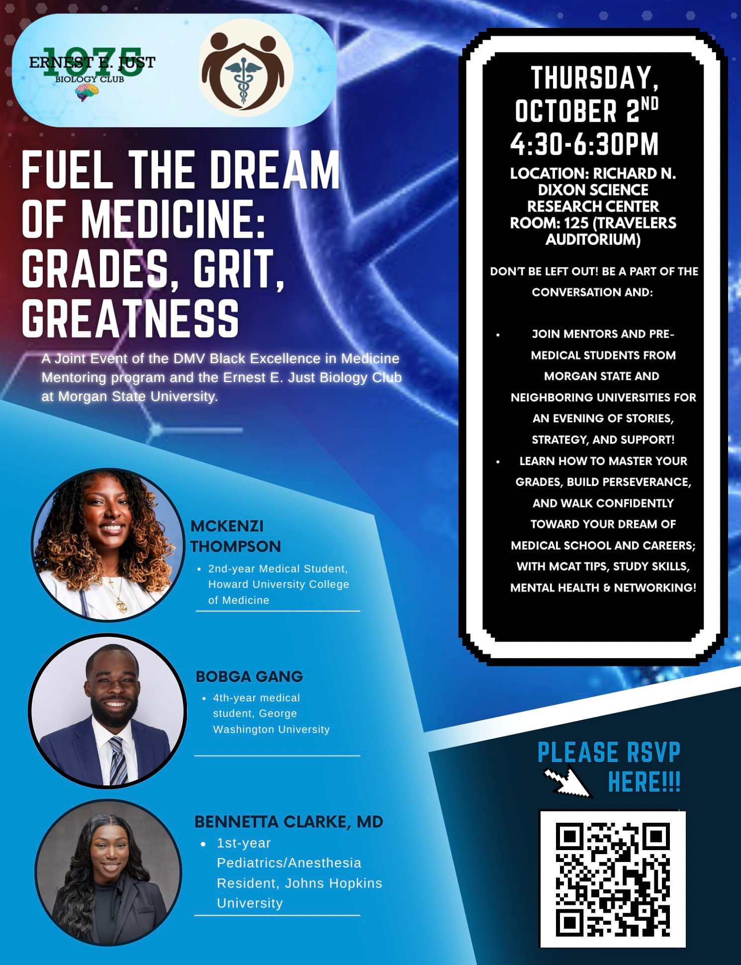 Fuel The Dream of Medicine: Grades, Grit, Greatness
